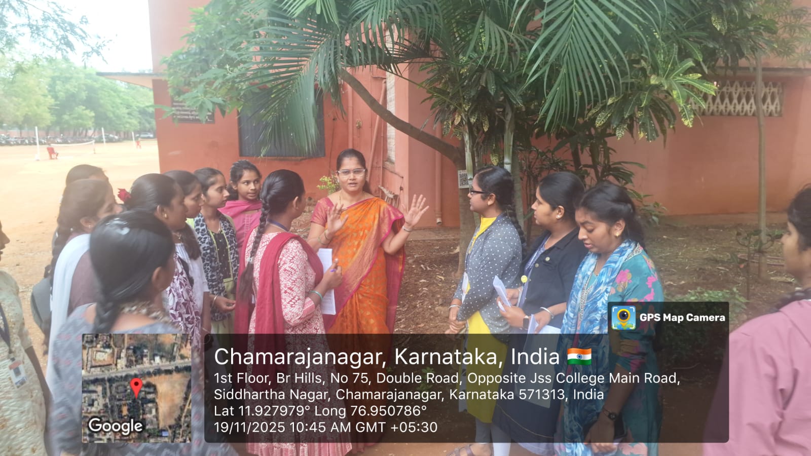 District ECO-SDG Champaign “CAMPUS TREE CENSUS” held at 19-11-25